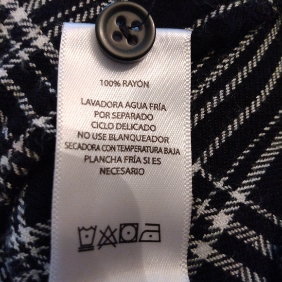 BLL NYC Plaid Flannel Shirt Dress - Picture 13 of 13